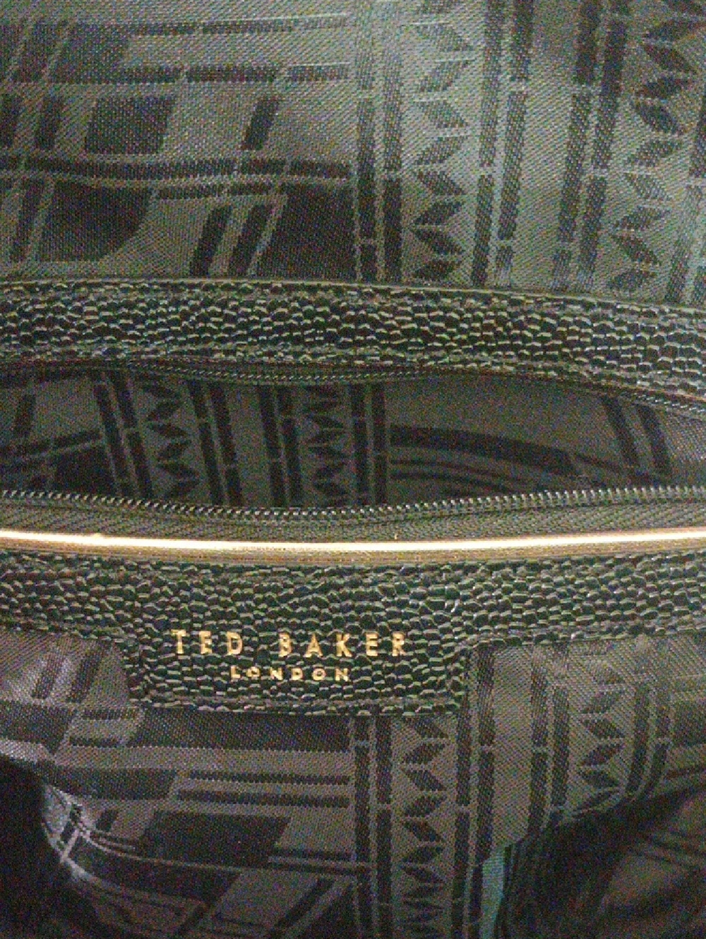 Ted Baker Black Satchel with Bow and Rose-Gold Accent - Picture 10 of 15